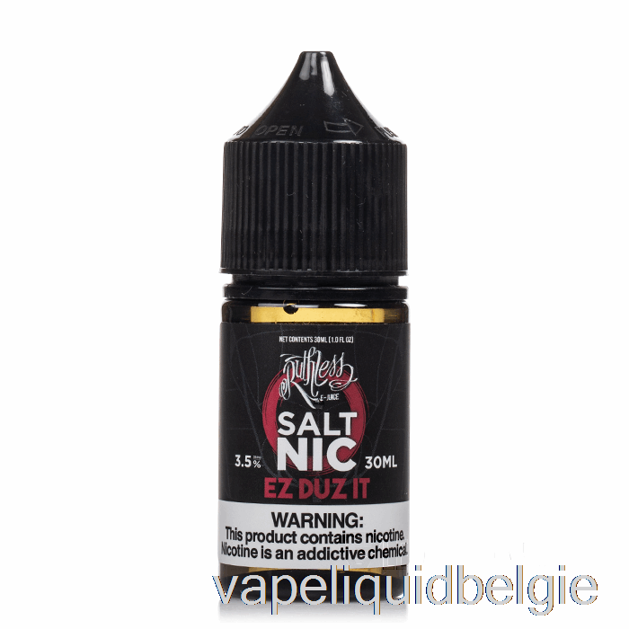 Vape België Ez Duz It - Meedogenloos Zout - 30ml 20mg